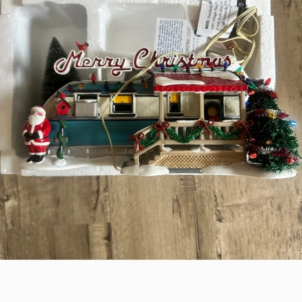 department 56 snow village add touch